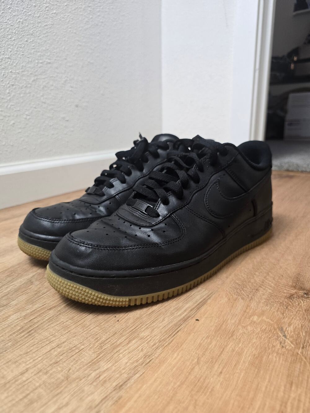 Black Nike Air Forces